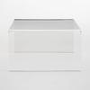 MUJI Small Acrylic Divider 26cm W x D x 10cm 15919833 Shelf, Approx. 17.5cm H,