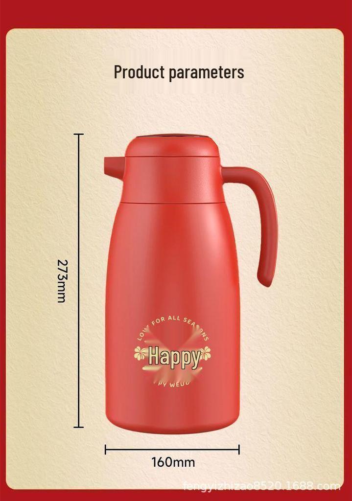316 Stainless Steel Insulated Thermos Set: Large Capacity Hot Water Bottles for Weddings