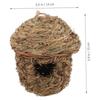 Practical-Straw Bird Nest Bird Shelter, Parrot Breeding Cave, Natural Bird Nest House Easy Install