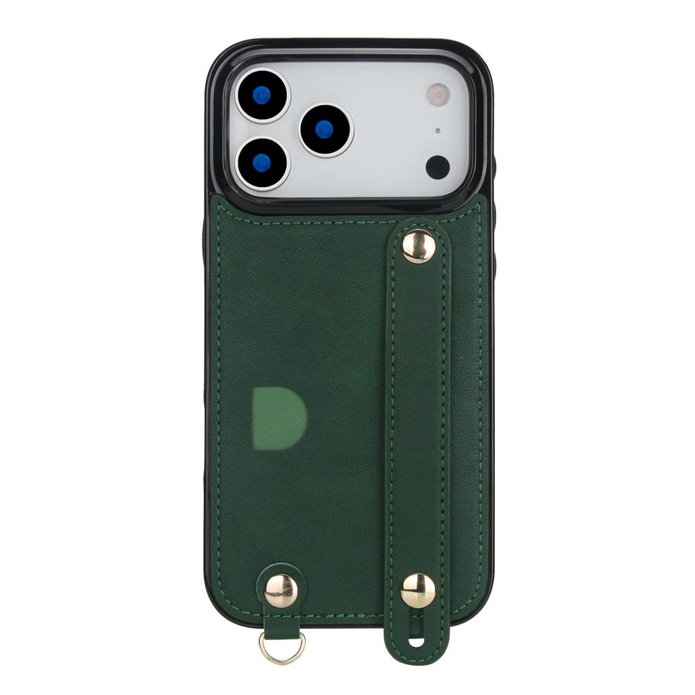 

Браслет Карты Шнурок Чехол для телефона Для iPhone 17 17Air 16 16E 15 Pro Max 13 14 Plus 12 Mini Funda Кроссбоди Противоударный Чехол For iPhone 17&Case & Strap зелёный
