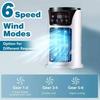 Mini Water Cooling Fan With Usb Spray Humidifier For Office And Dorm Rooms