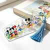 Disney Mickey and Minnie Acrylic Page Marker Design As A Reading Aid for Book Lovers and Teens with Tassel Accents