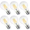 LVWIT LED Bulbs, E26 Base, 1521LM, 10.5W Filament Bulb, Equivalent To a 100W Incandescent Bulb, 2700K Warm White, A60 Clear Type, Retro Light Bulbs,