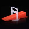 100pcs Tile Alignment Clip Tile Spacers Clips Adjustable Gaps Spacers Prevents Lipping Floor Wall Installation Tool