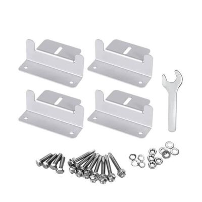 RV Güneş Paneli Montajı Z Braketleri Wench Panel Montaj Braketleri Z Stili Güneş Paneli Montajı