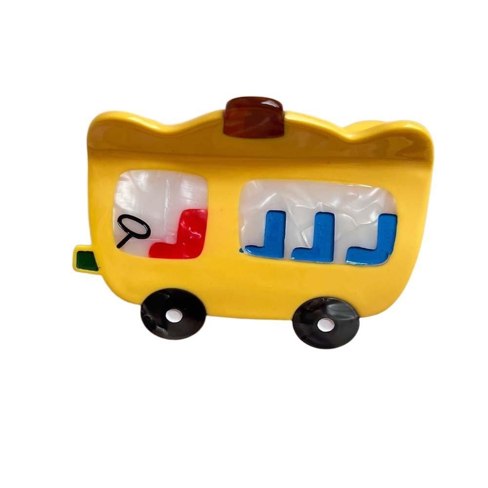 Watermelon Creative Car Shark Clip Cartoon Acrylic Hair Accessories Acetic Acid Hair Claw  Women