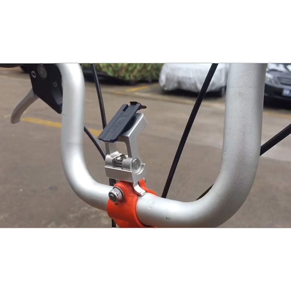 Trigo Bicycle Phone for Brompton Folding Silver Holder/Mount Bikes,