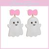 Adorable Ghost-themed Bowknot Ear Accessories Perfect For Halloween Celebrations
