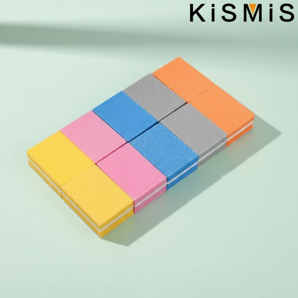 

10Pcs Mini Sanding Sponge Nail Files Buffing Tools Manicure Set for Acrylic Nails Professional Nail Care Tools