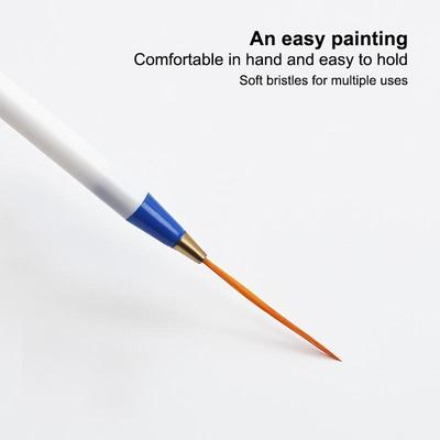 Nagelpinsel Stift 3 Stück/Set Nail Art Liner Pinsel Set Verlängerter Streifen Zeichen Professional UV Gel Nagelkunst Malstift Maniküre