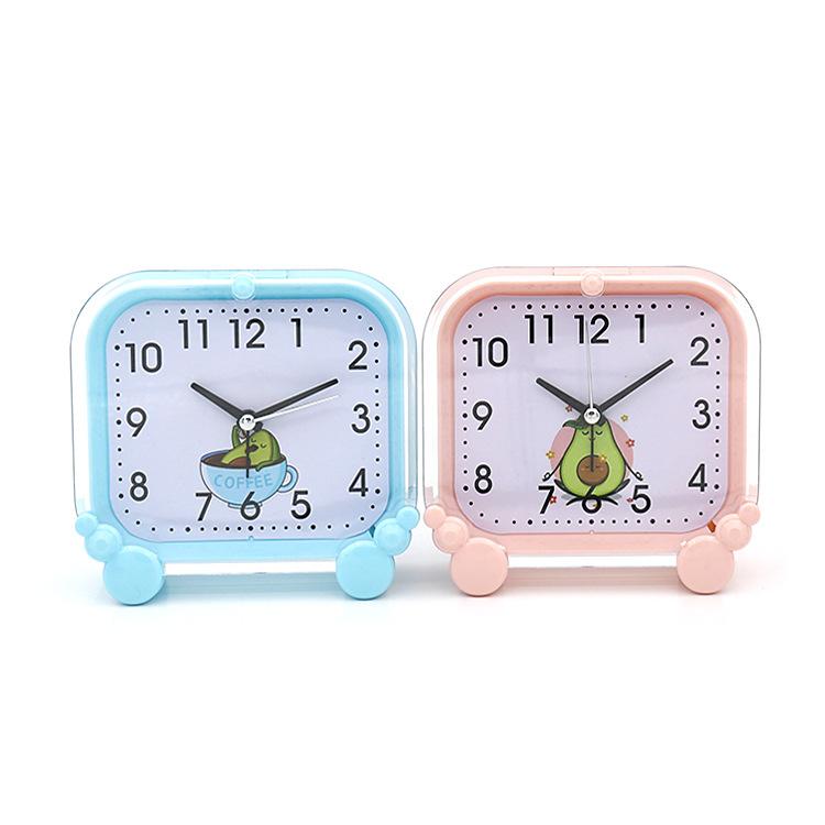 Cute cartoon creative fashion alarm clock daily necessities children's gift clock watch