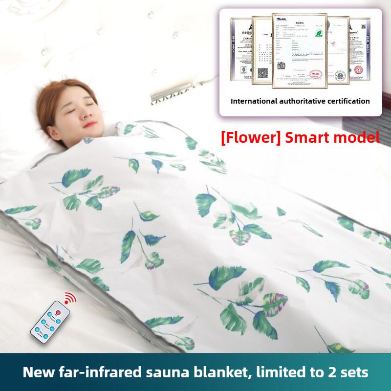 Far Infrared Seabuckthorn Detoxification Sauna Blanket Home Beauty Salon Sweat Steaming Instrument Boost Metabolism Sauna Device