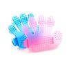 Pet Grooming Bath Brush Five Finger Palm Washing Glove For Cat Dog Hair Massage Pet Cleaning Supplies