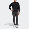 Adidas Golf Pullover Long Sleeve Knit Sweater Men Tops Black HB3597