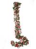 6 Pcs Flower Garland Artificial Rose Vine Flowers with Green Leaves Hanging Fake Roses Vine for Room Anniversary Wedding Birthday Christmas Arch Decor