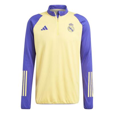 Real Madrid Tiro 23 Pro Vzor loga Sportovní tréninkové volnočasové fotbalové tričko s dlouhým rukávem Pánské topy IQ0536