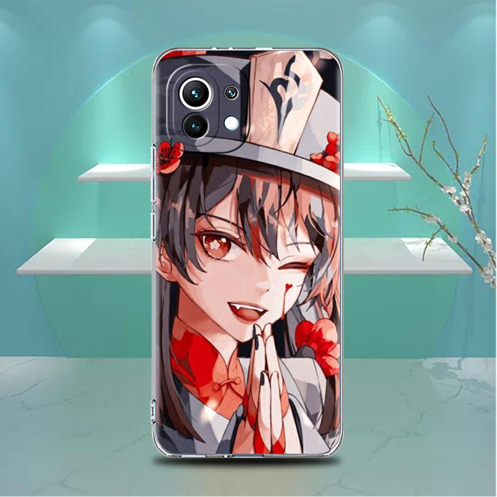 Genshin Impact Raiden Shogun Baal Clear Case For Xiaomi Mi Poco X3 NFC M3 Pro F3 F1 11 Lite 12 Note 10 11T 9T Phone Cover