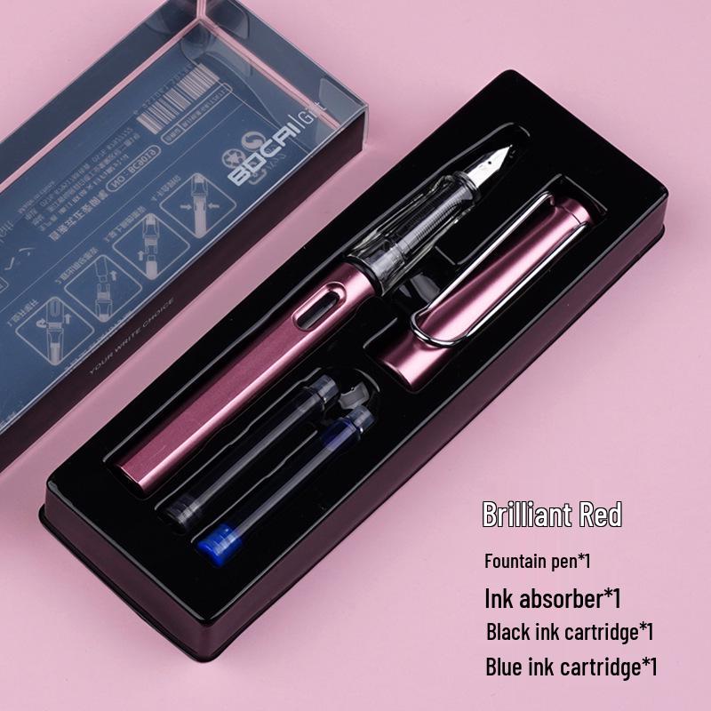 Študentské plniace pero vysokej hodnoty s hrotom EF a trojuholníkovým úchopom na kaligrafické cvičenie a ako darček