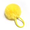 Imitation Rex Rabbit Fur Scrunchie: Cute, Versatile Pom-Pom Elastic Hair Tie In Matching Colors