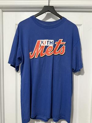 XL Kith 1 of 1 Mets Jose Reyes 7 Majestic Tee Shirt Blue Vintage Tee Program Unisex T-Shirt