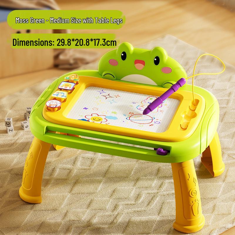 Large Magnetic Children's Drawing Board - Colorful, Erasable Doodle Table for Home
