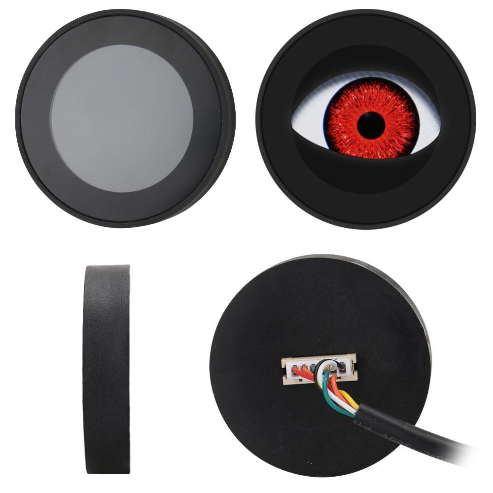 Car LED Devil Eyes 3 Inch Demon Evil Eye Lenses 12V For Car Remote Control Eyes Retrofit Kits Fitting Auto Light Accessories