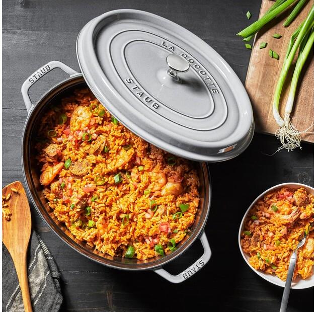 Casserole Zwilling Staub Stewpot Oval 40x33cm Graphite Grey 6.7l (40509-324-0)