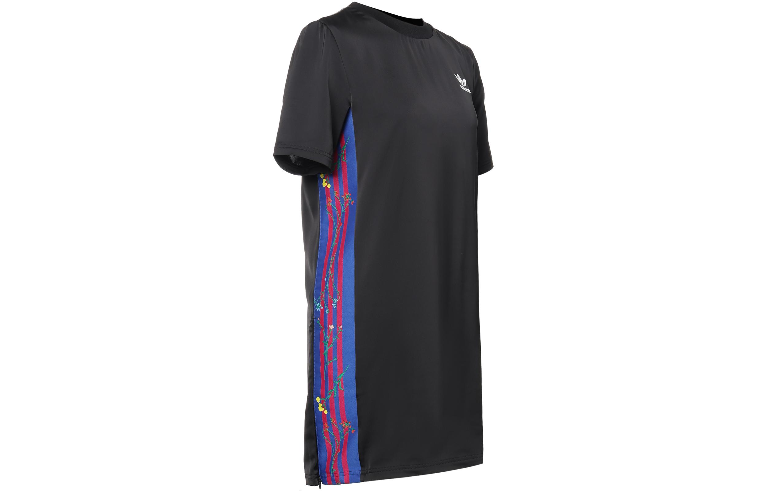Adidas Originals Short Sleeved Dress Women s Black FL0041 32