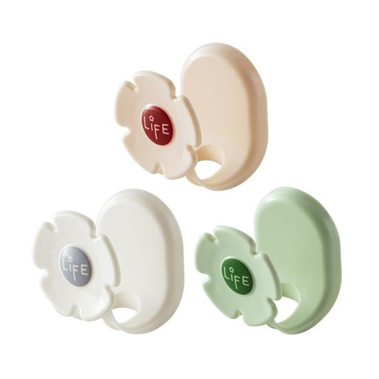 Stojan na houbičky a utěrky s bezzávrtným lepicím upevněním Kuchyňské a koupelnové dřezy Design s odtokem Květinový tvar Úložný organizér