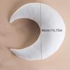 Newborn Moon Photography Prop Pillow Baby Full Moon Moon Hug Pillow Set Washable Organic Cradle Aid for Infant Portrait Sessions