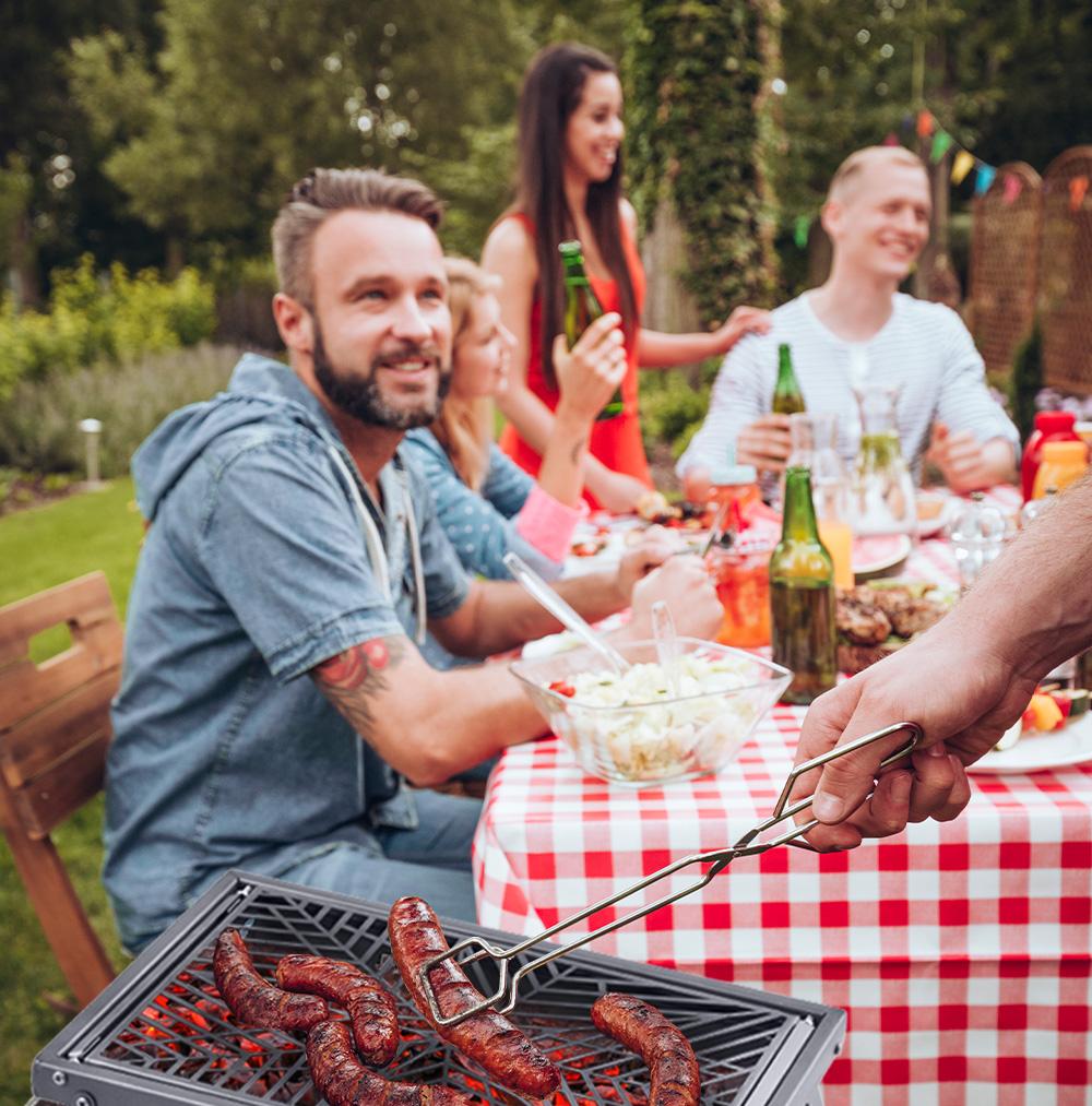 Mini grătar pliabil, aragaz cu lemne, portabil, titan pur gros, antirugină și rezistent la vânt