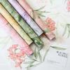 5Yards/roll Flower Pattern Floral Materials Floral Packaging Paper Flower Shop Non-woven Fabric Gift Wrapping Paper