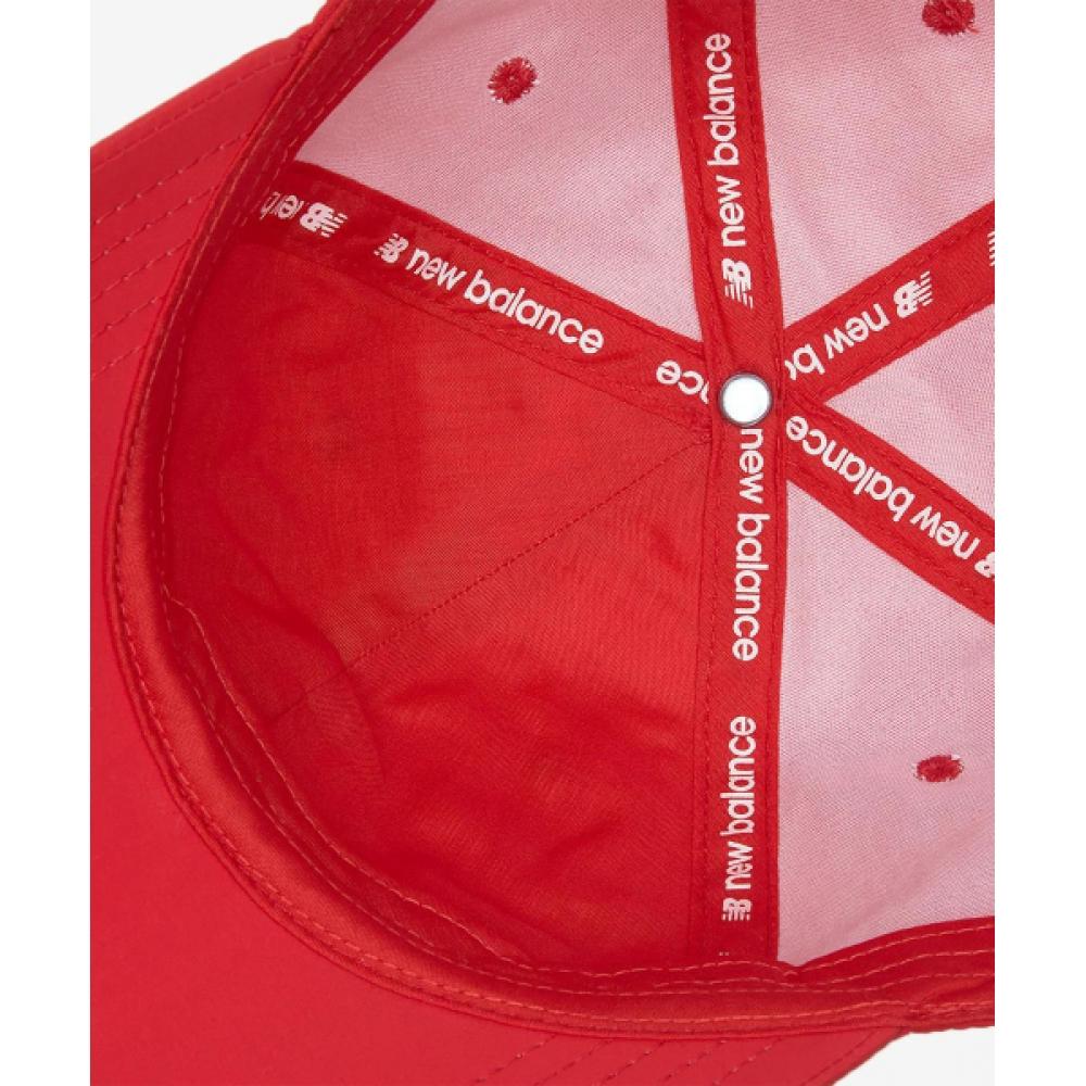 ハット +New Balance+ NBGDFSW102 Letter Graphic Nylon Ball Cap RED N New Balance Nbgdfsw102 Letter Graphic Nylon Ball Cap Red
