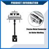 No.BK3Z6123500D Front Left or Right Door Check Strap Limiter Stopper for Ford E-Transit Transit-150 Transit-250 2015-2022 / Driver Passenger Door