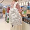 Schoolbag Female Ins Wind Japanese New High Value Fresh and Sweet Junior High School Lightweight Travel Large Capacity Backpack