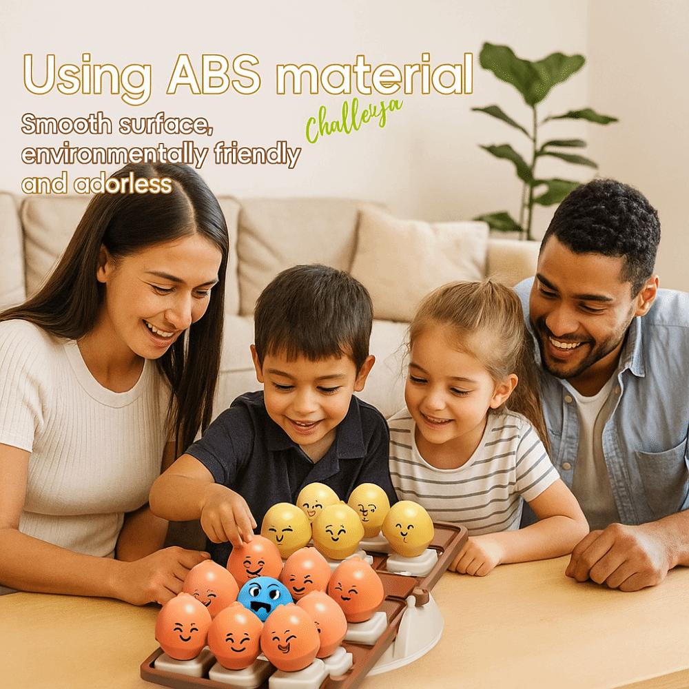 Interactive Egg Balance Board Game Egg Stackable Balance Tree Game  Parent-child