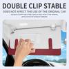 1Pcs Car Window Glasses And Card Storage Blocker Car Sun Visor Extender Can Store Sundries Sun Blocker For Auto Accessories