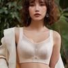 Full Cup Bra Women's Anti-bare-chest Bra Without Underwire Women's Bra with Adjustable Double Breasts Gathering and Lifting Lace Adjustment Type