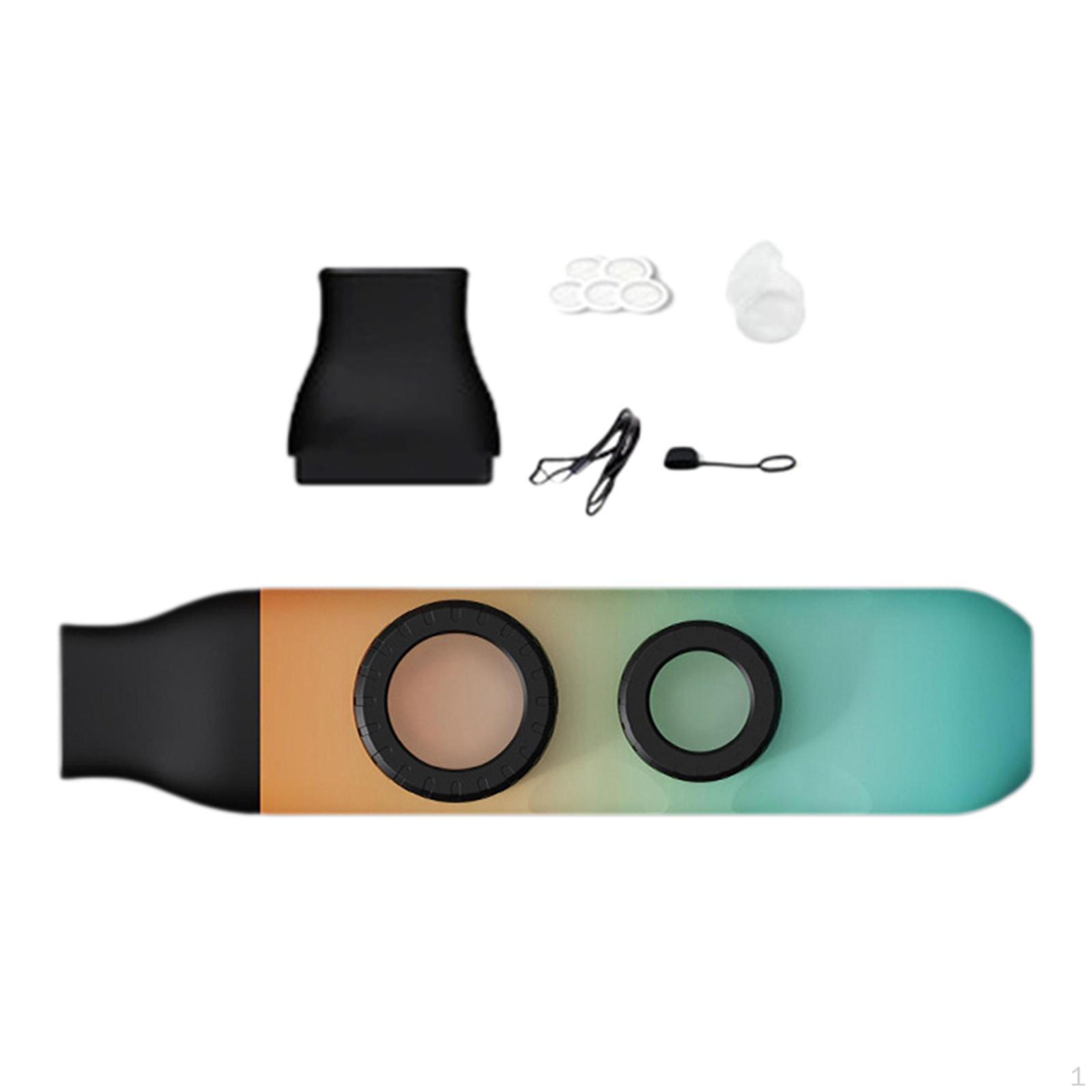 

Регулируемый тон Kazoo Color с двойным отверстием Детские музыкальные инструменты оранжевый