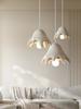Nordic Creativity Cream Style Led Pendant Lights Restaurant Bar Bedroom Bedside Lamp DiningRoom Loft Stairs Chandelier