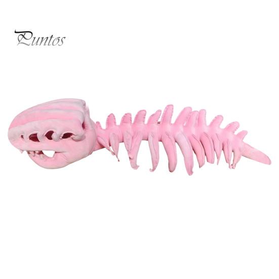 Costume di Halloween per Animali Domestici Piccoli, Costume da Scheletro di Dinosauro per Gatti, Abito con Cappuccio in Peluche, Abbigliamento Carino Spaventoso e Comodo per Gattini, Dolcetto o Scherzetto, Foto Divertente