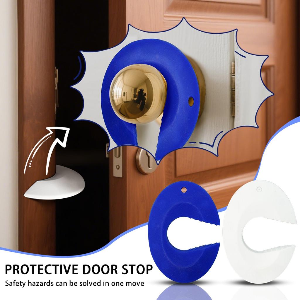 Silicone Pinch Finger Pads Multifunctional Decorative Convenient Tools Doorstop For Children Bedroom