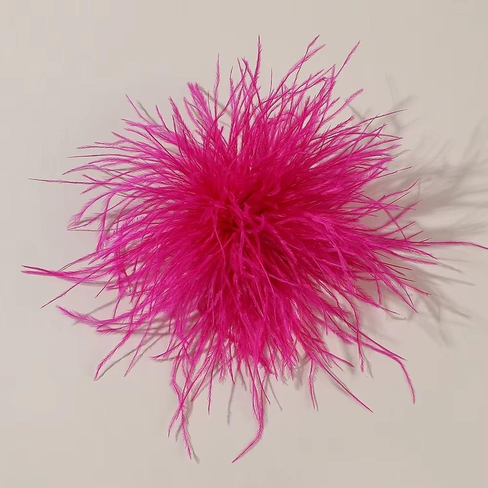 Broches à Plumes Grandes 8-10cm Design Exagéré Broche à Plumes Accessoires Accessoires pour Cheveux