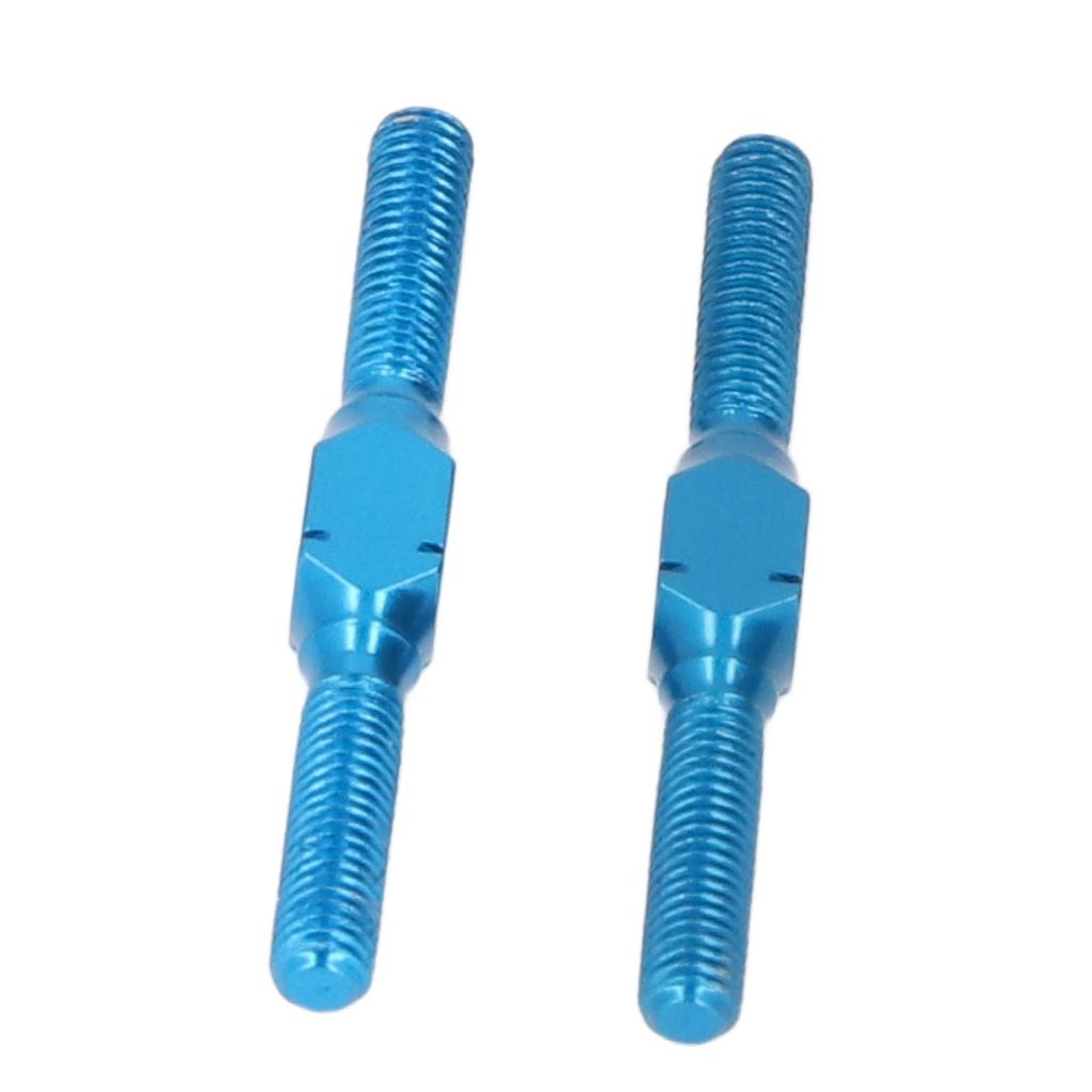 1 Pair RC Turnbuckle Shaft High Strength Lightweight Aluminum Alloy Turnbuckle Shaft for XV02 XV01
