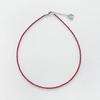 Tiny Red Crystal Necklace