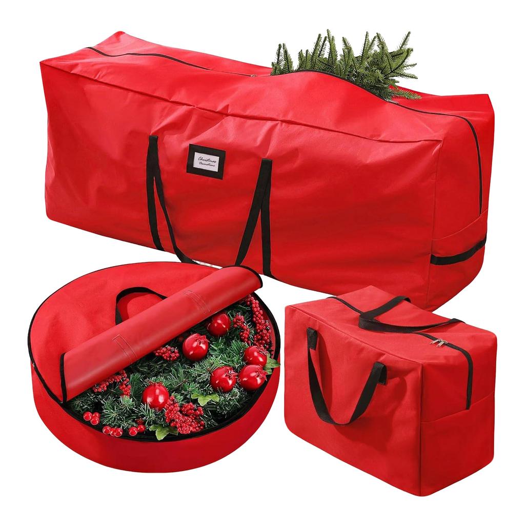 Multi-Color Christmas Tree Storage Bag