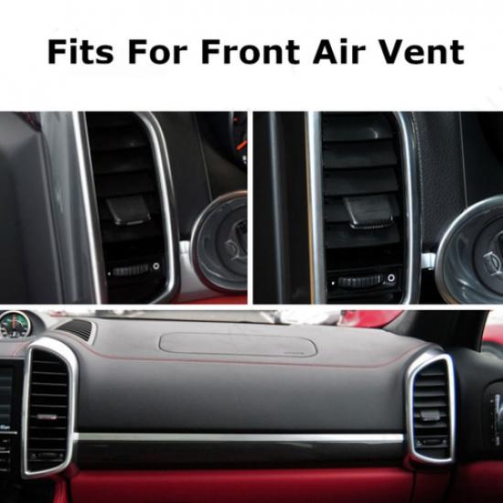 4x Front A/C Air Vent Outlet Tab Clip Repair Kit For Porsche Cayenne 2011-2016