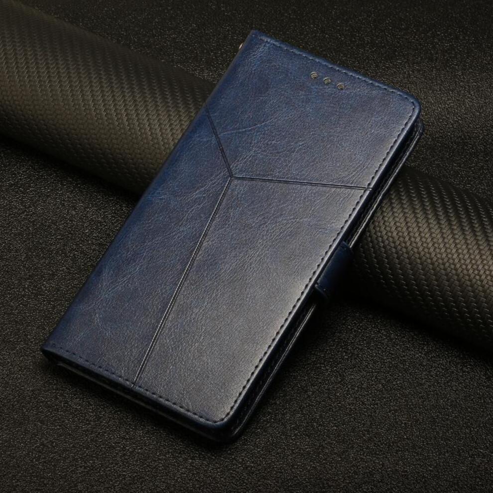 (Blue) Case for Samsung Galaxy A56 5g Kickstand-durable Flip Cover Book Folding Shockproof Tpu Shell Leather Wallet