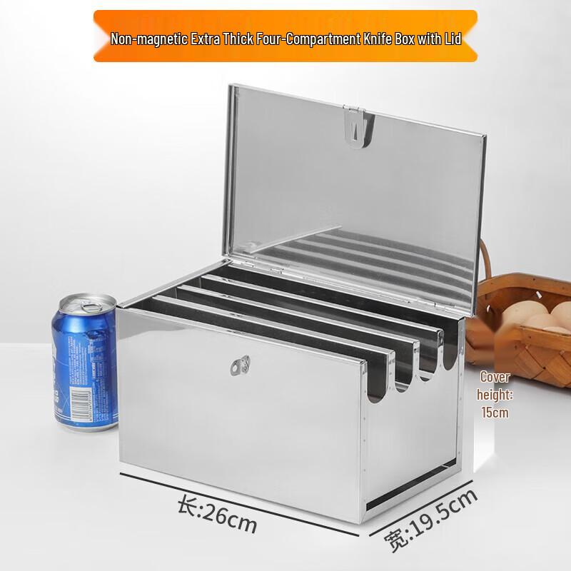 Huìhuáng Nerezový komerční držák na kuchyňské nože