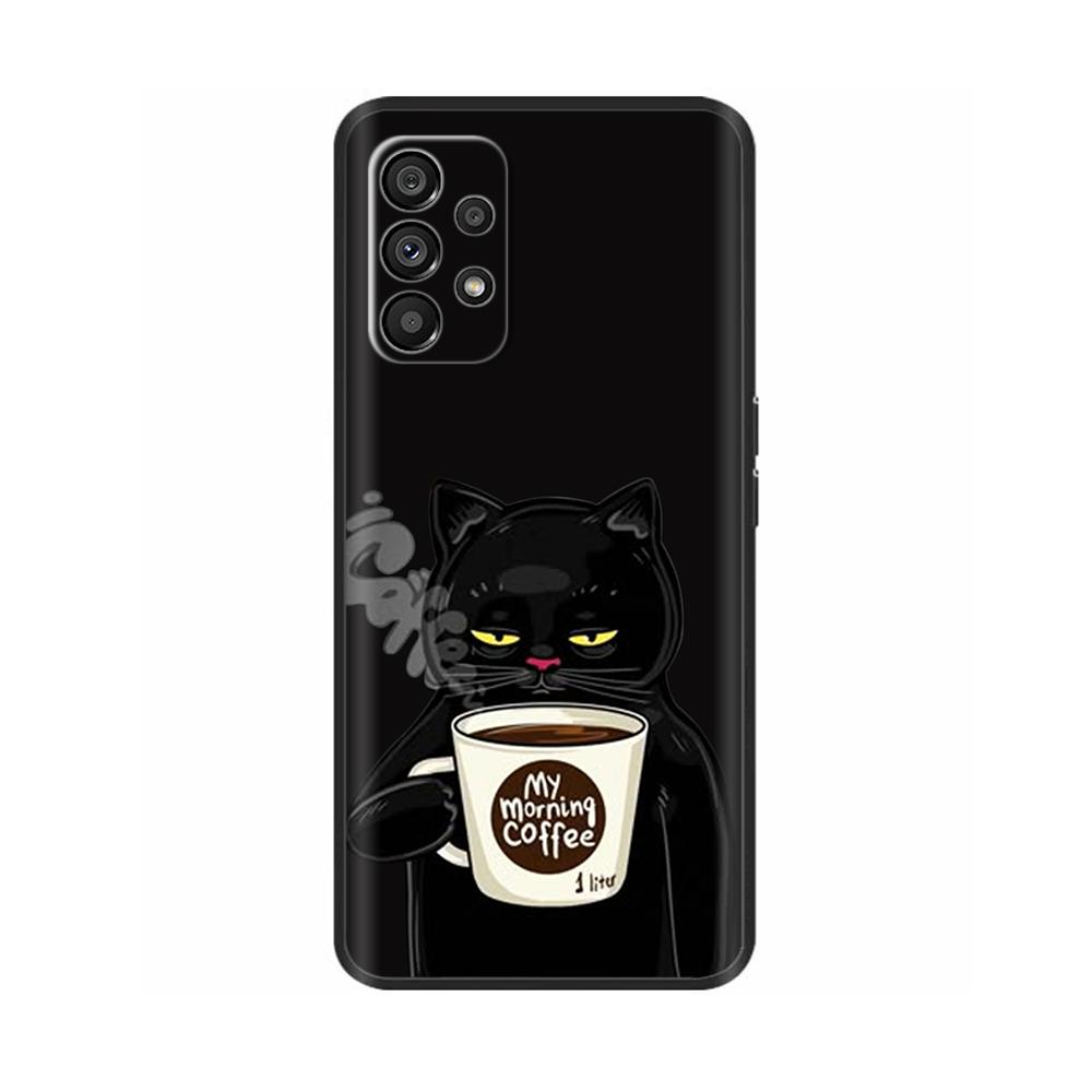 For Samsung A53 Case Cute Panda Flower TPU Soft Silicone Case For Samsung Galaxy A53 5G Cover A 53 SM-A536B Phone Cases Fundas